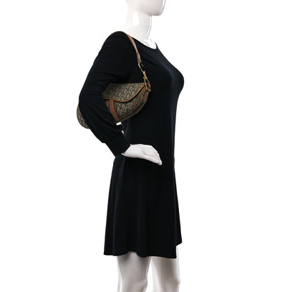 Christian Dior Monogram Saddle Bag Green 2 of 9