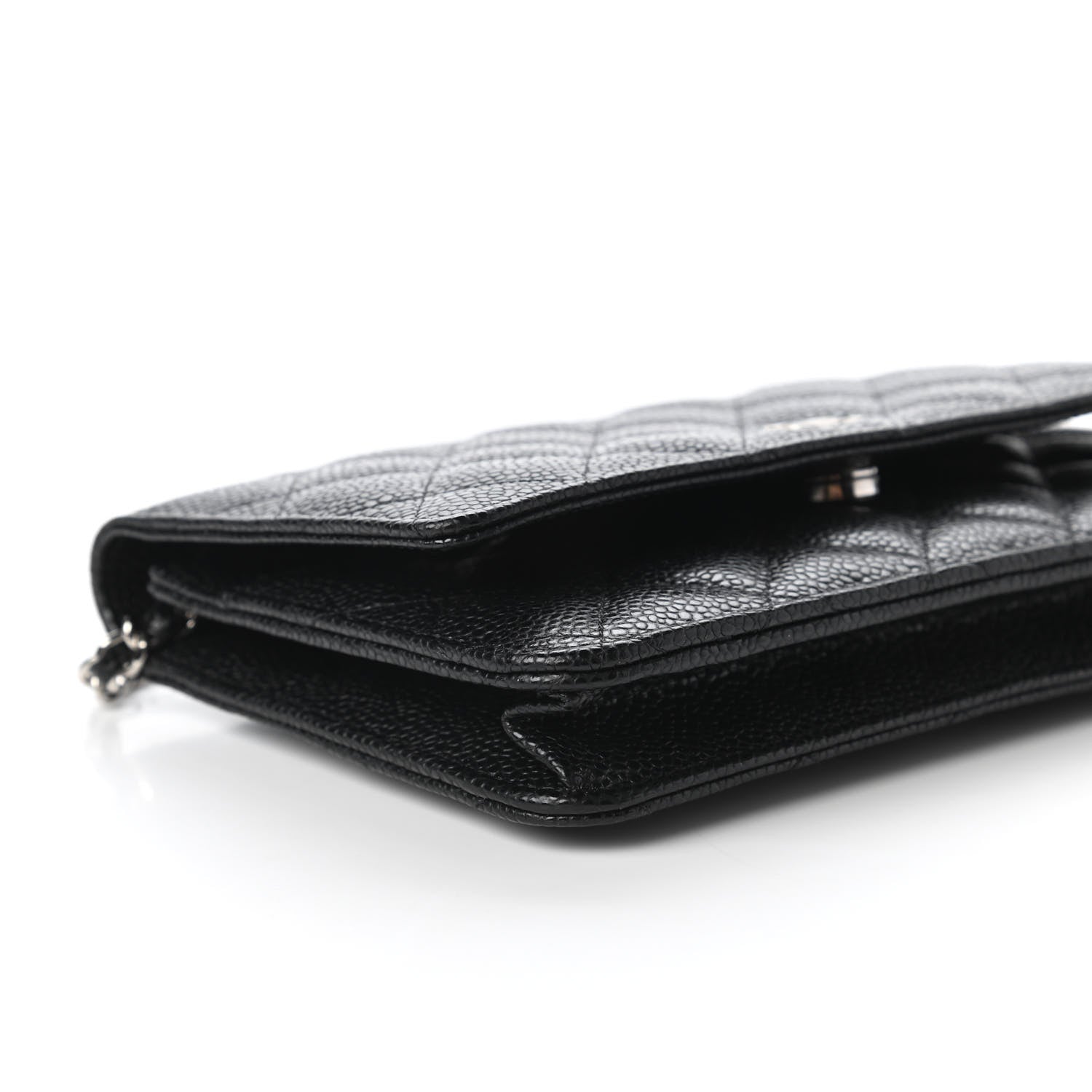 Chanel Caviar Quilted Wallet On Chain WOC Black 6 of 11