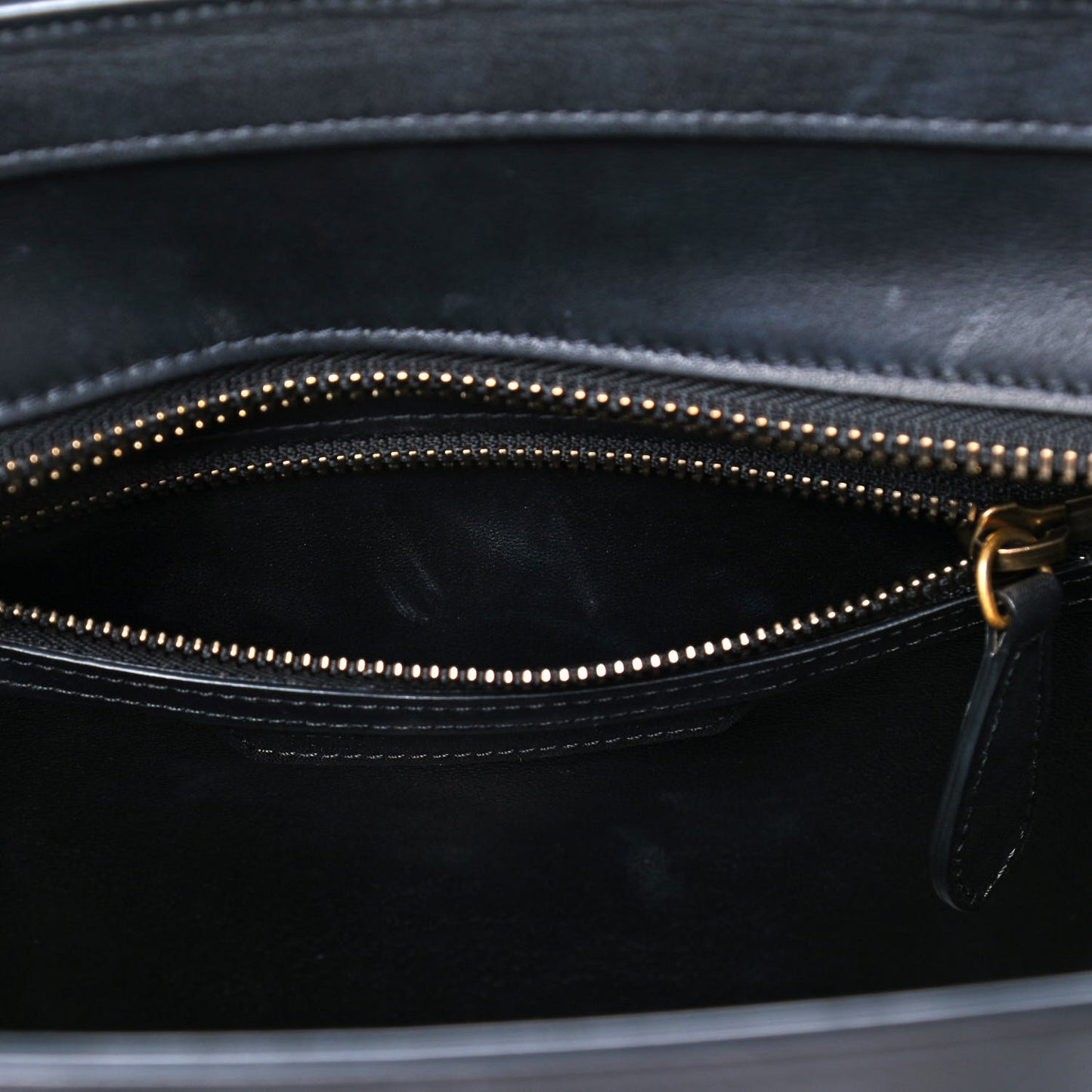 Smooth Calfskin Micro Luggage Black