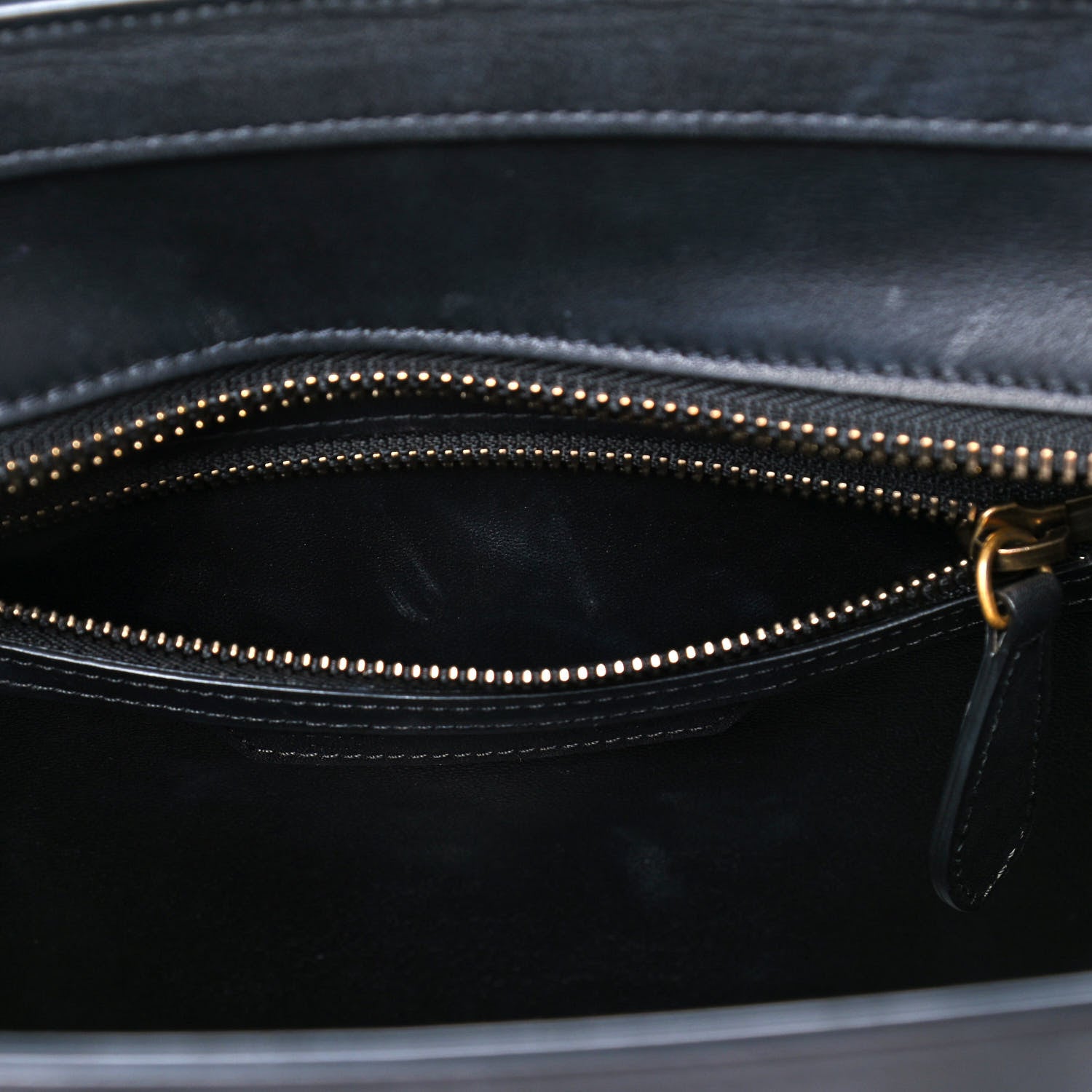 Celine Smooth Calfskin Micro Luggage Black 9 of 11