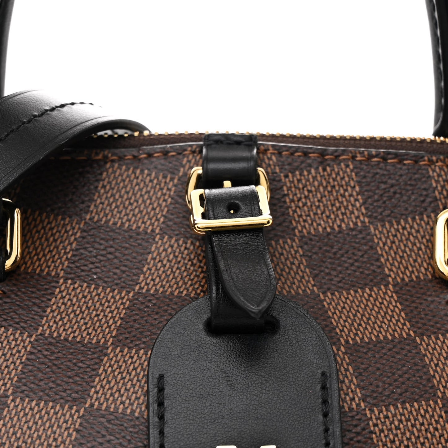 Damier Ebene Odeon Tote MM Black