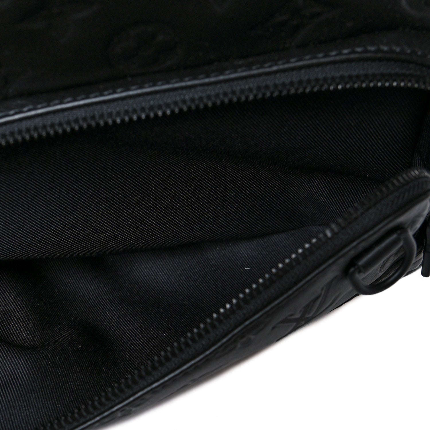 Louis Vuitton Monogram Shadow Racer Slingbag Black 5 of 9