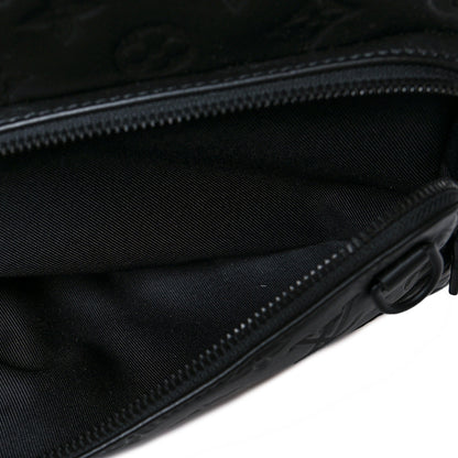 Louis Vuitton Monogram Shadow Racer Slingbag Black 5 of 9