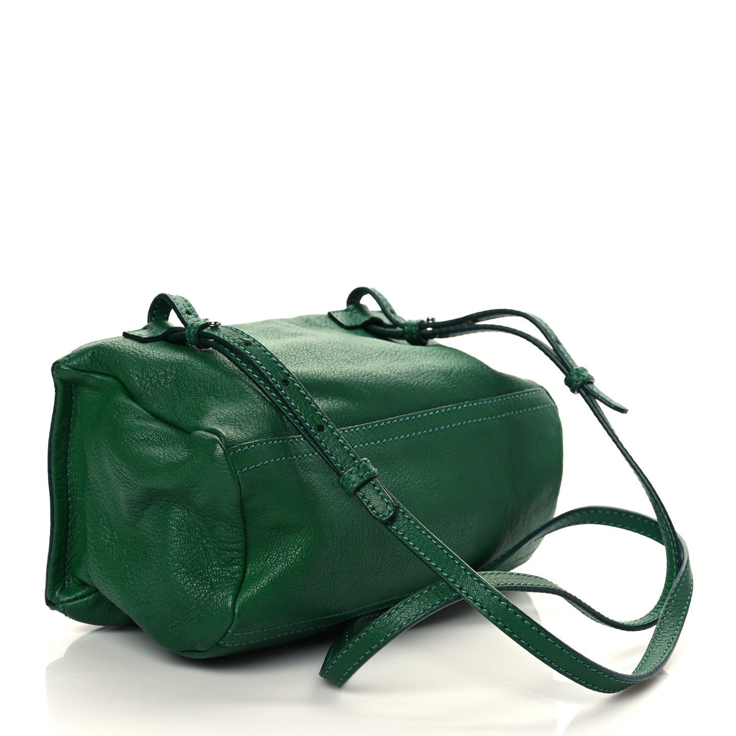 Sugar Goatskin Mini Pandora Emerald