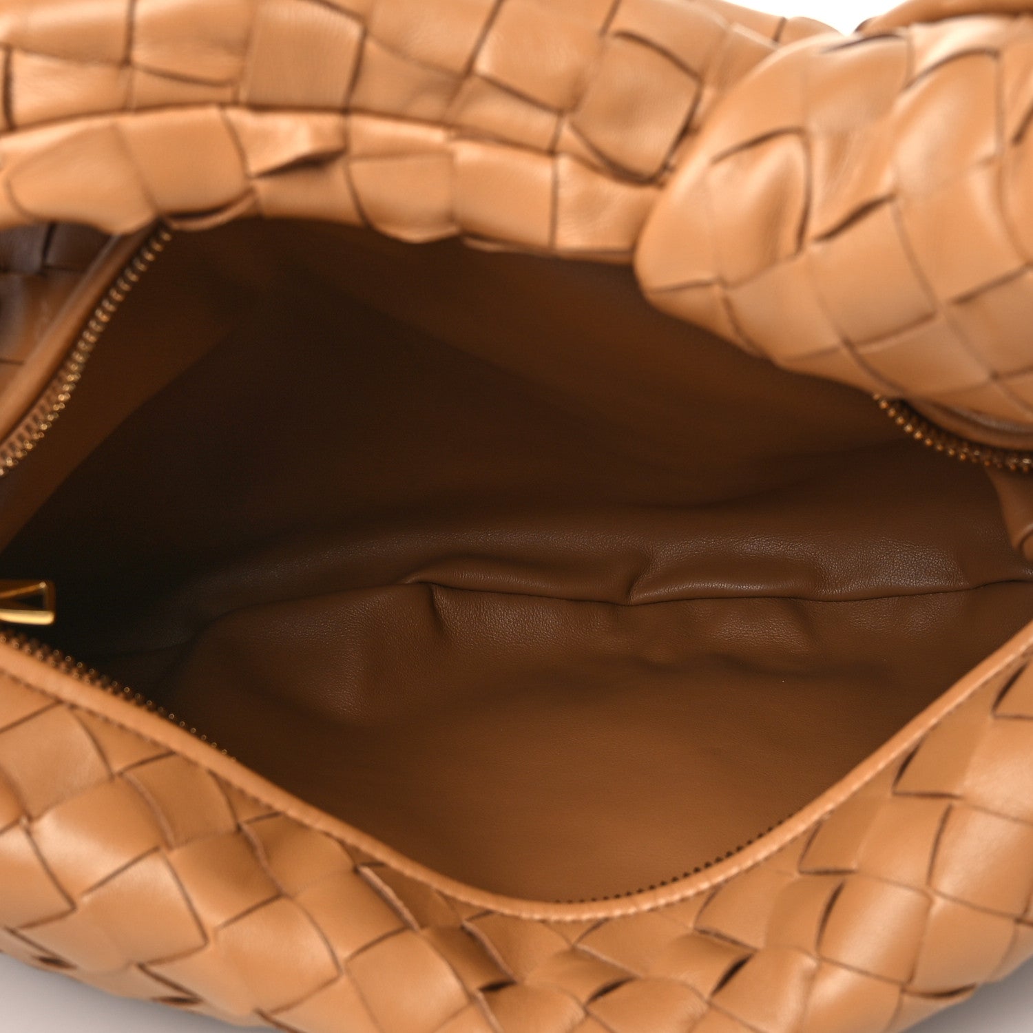 Bottega Veneta Nappa Intrecciato Teen Jodie Hobo Caramel 5 of 9