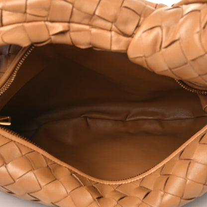 Bottega Veneta Nappa Intrecciato Teen Jodie Hobo Caramel 5 of 9