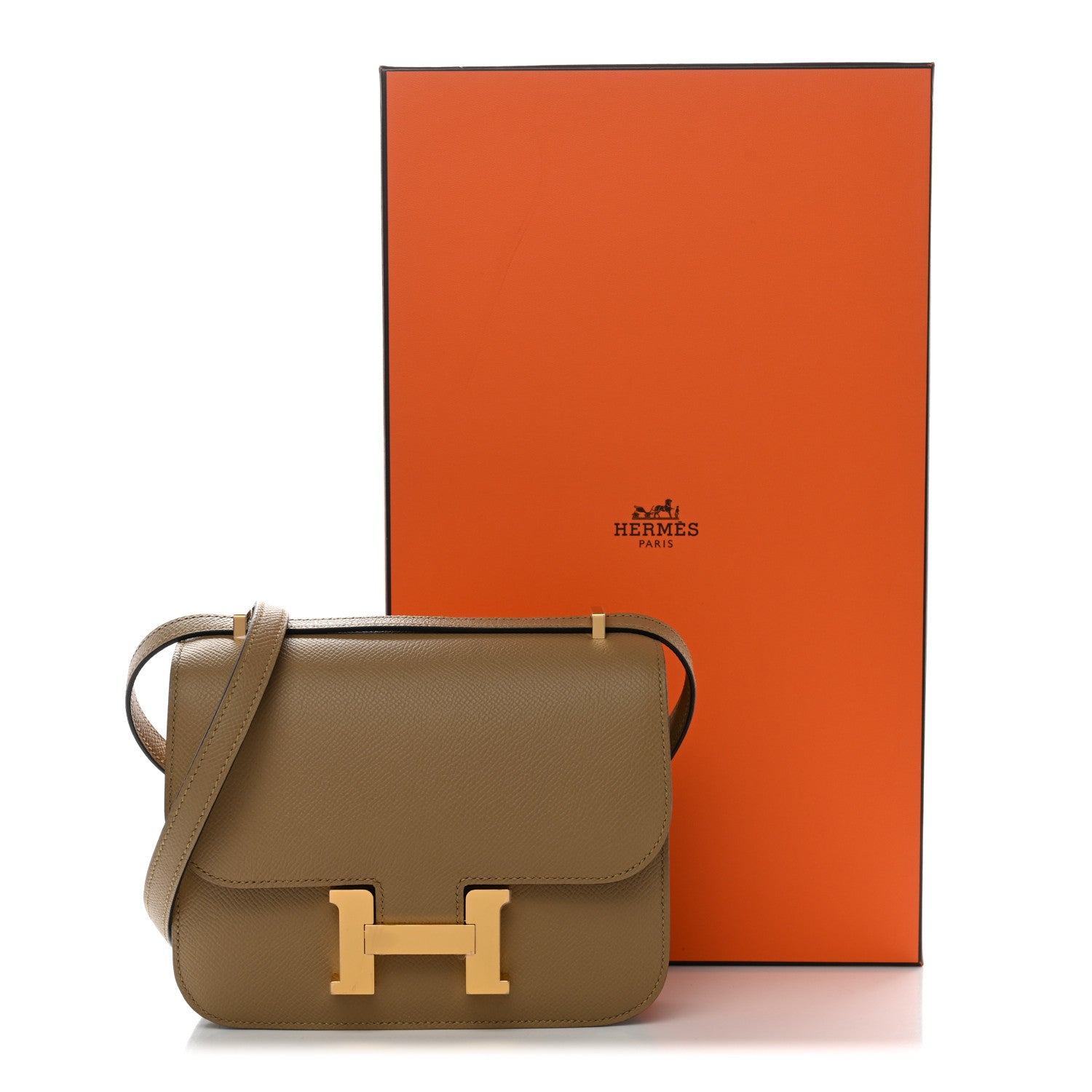 Hermes Epsom Constance 18 Poussiere Poussiere 32 of 34