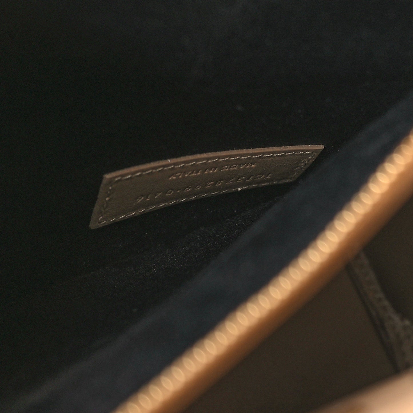 Grained Calfskin Small Sac De Jour Deep Beige
