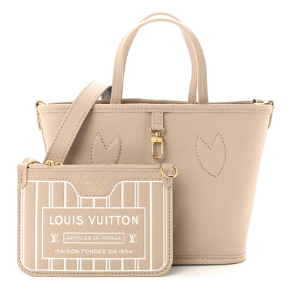 Louis Vuitton Monogram Neverfull Inside Out Bandouliere BB Limestone 4 of 18