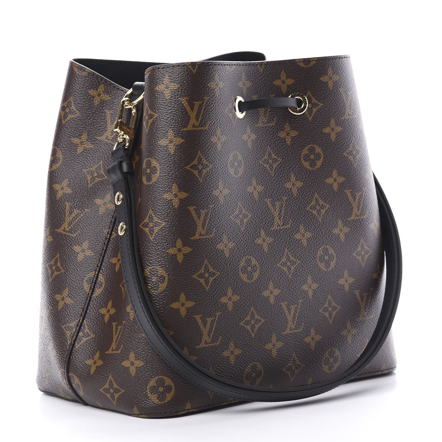 Louis Vuitton Monogram Neonoe MM Black 3 of 11