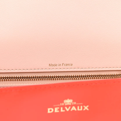 Delvaux Patent Calfskin PM Madame Shoulder Bag Red Nude 7 of 12