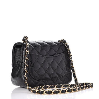 Chanel Caviar Quilted Mini Square Flap Black 3 of 8