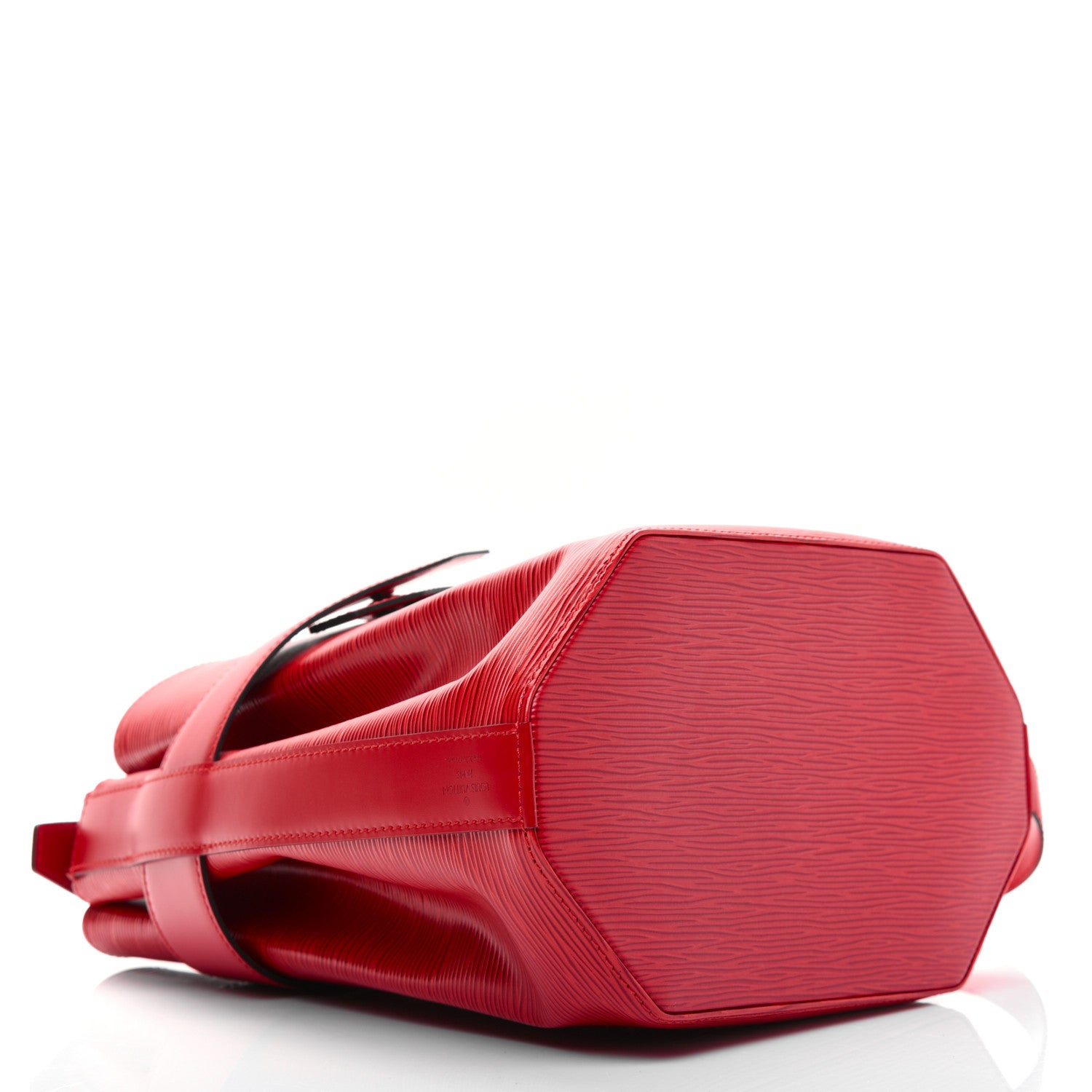 Louis Vuitton Epi Sac D'Epaule Castillan Red 4 of 11