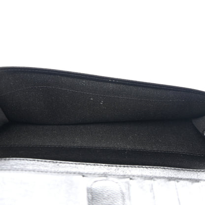 Chanel Caviar Timeless CC French Long Wallet Black 6 of 19