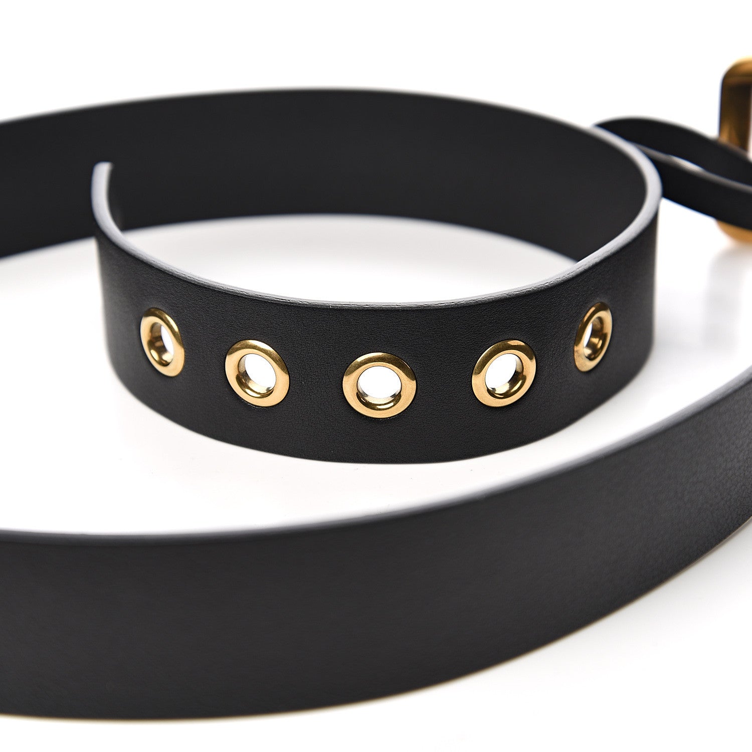 Christian Dior Calfskin Diorquake Belt 85 Black 5 of 6