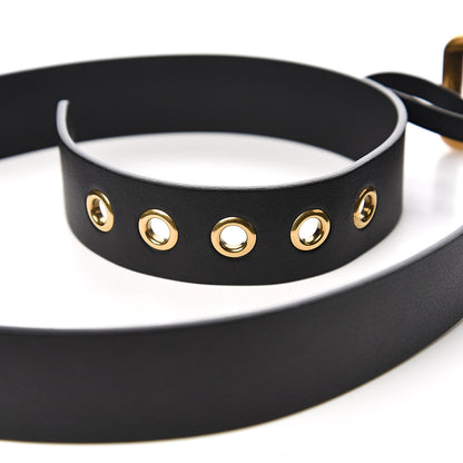 Christian Dior Calfskin Diorquake Belt 85 Black 5 of 6