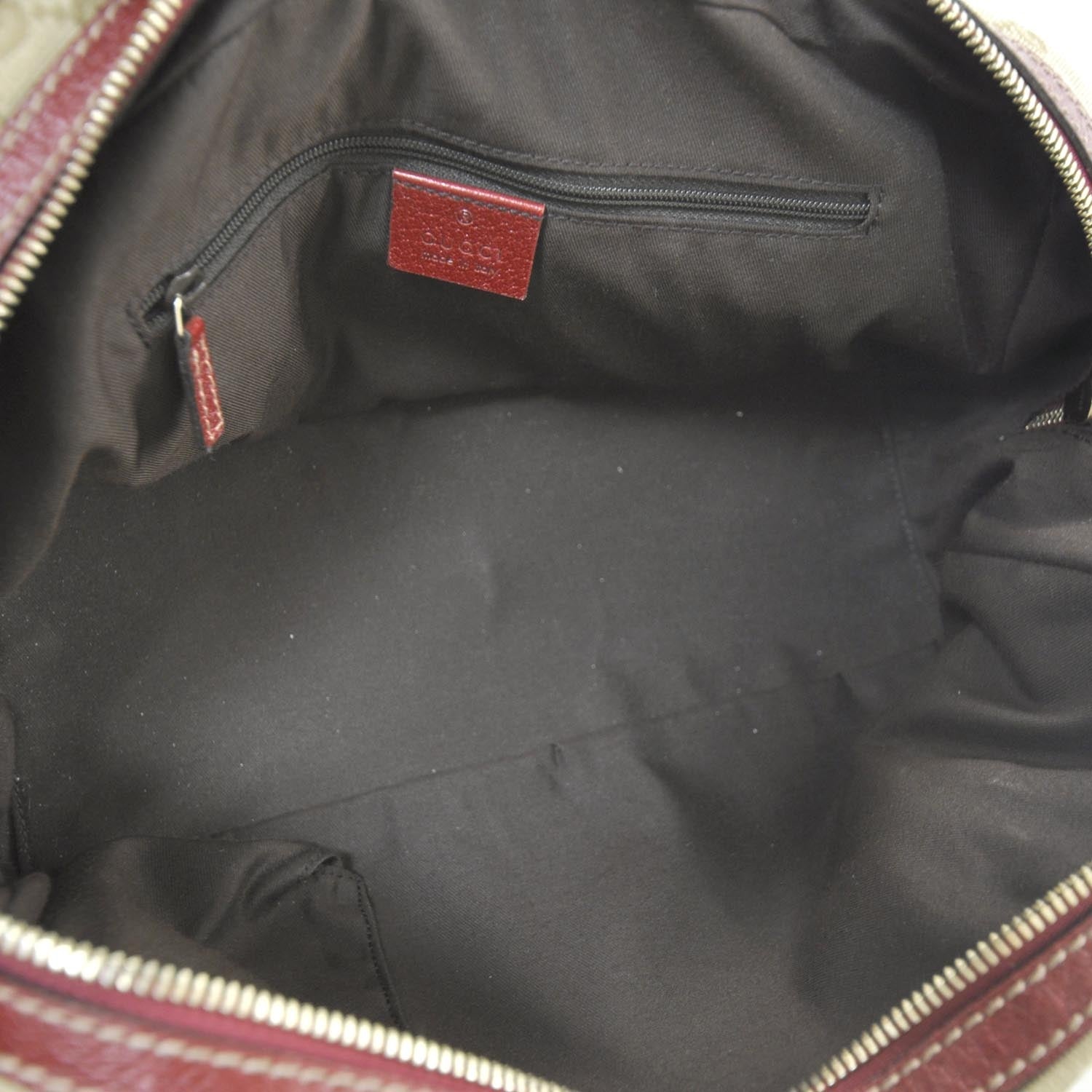 Gucci Monogram Princy Satchel Red 6 of 8