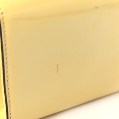 Gucci Patent Romy Clutch Off White 8 of 12