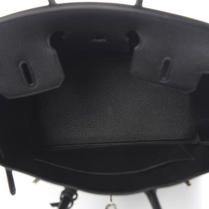 Hermes Togo Birkin 25 Black 6 of 12
