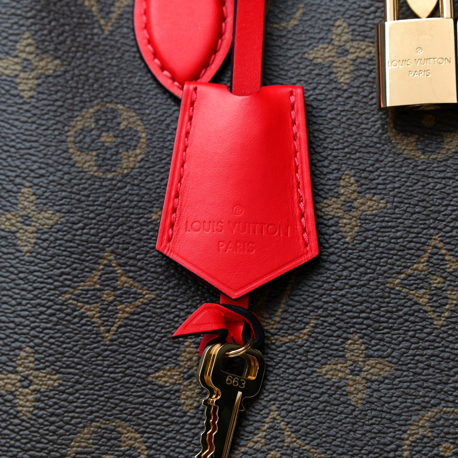 Louis Vuitton Monogram Flower Tote Coquelicot 11 of 11