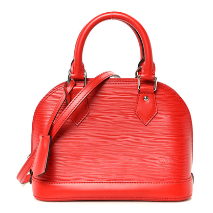 Louis Vuitton Epi Alma BB Carmine 1 of 12