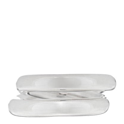 Hermes Sterling Silver MM Vertige Ring 54 6.75 3 of 5