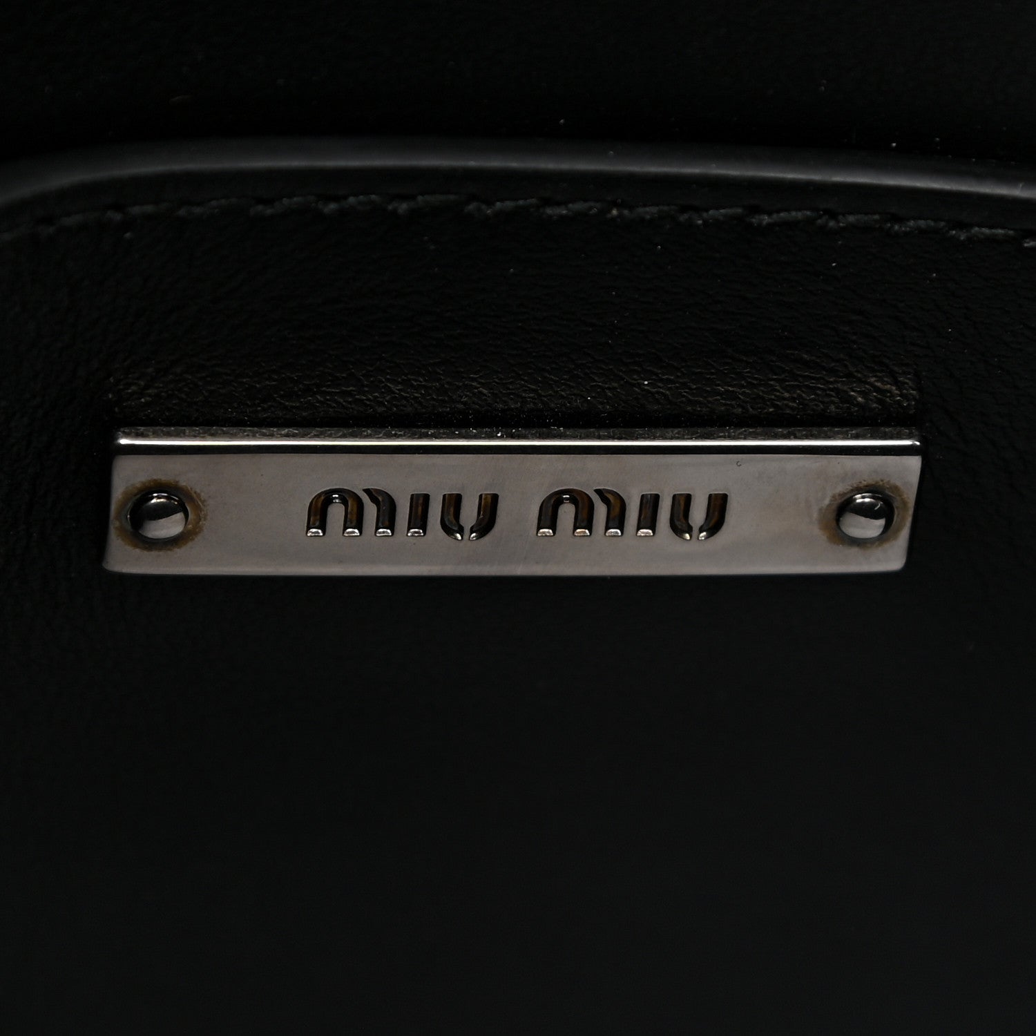Miu Miu Lizard Embossed Calfskin Studded Jewel Buckle Dahlia Shoulder Bag Roccia 6 of 17