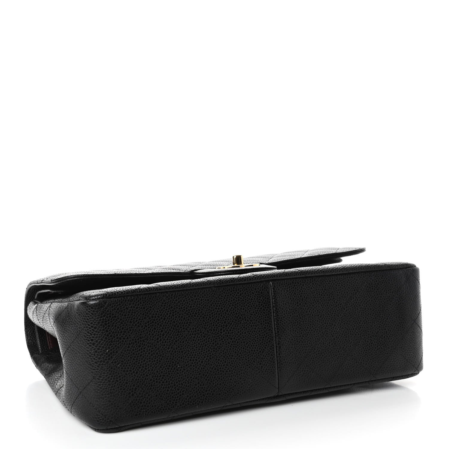 Chanel Caviar Quilted Jumbo Double Flap Black 3 of 4