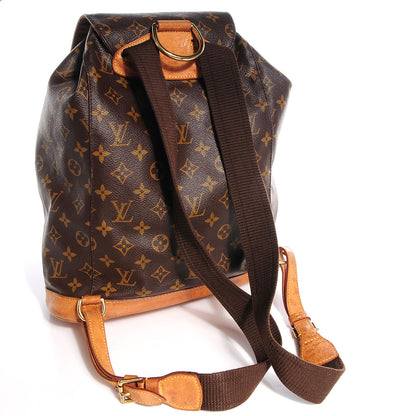 Louis Vuitton Monogram Montsouris GM Backpack 3 of 9