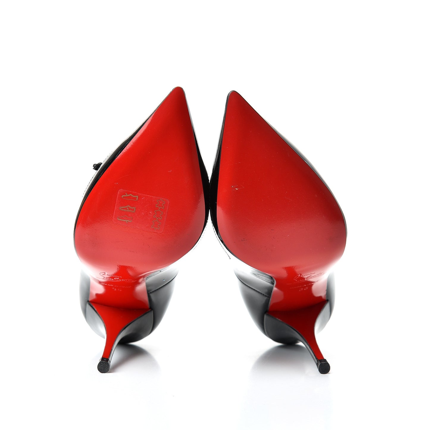 Patent Veau Velours Queue De Pie 100 Pumps 35 Black
