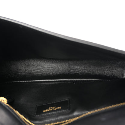 Saint Laurent Lambskin Quilted Monogram Kate 99 Black 5 of 10