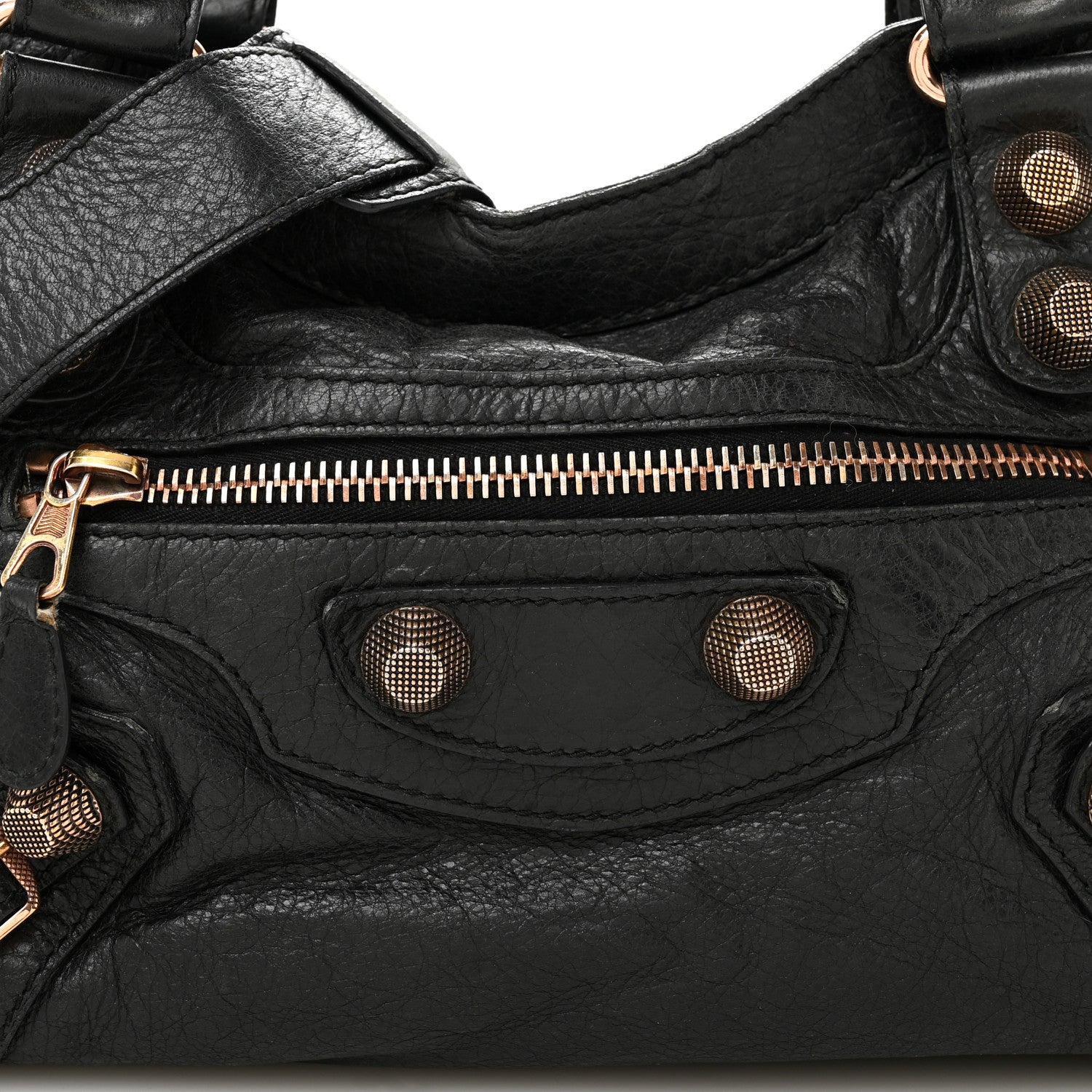 Balenciaga Agneau Giant 21 Rose Gold Hardware City Black 9 of 17