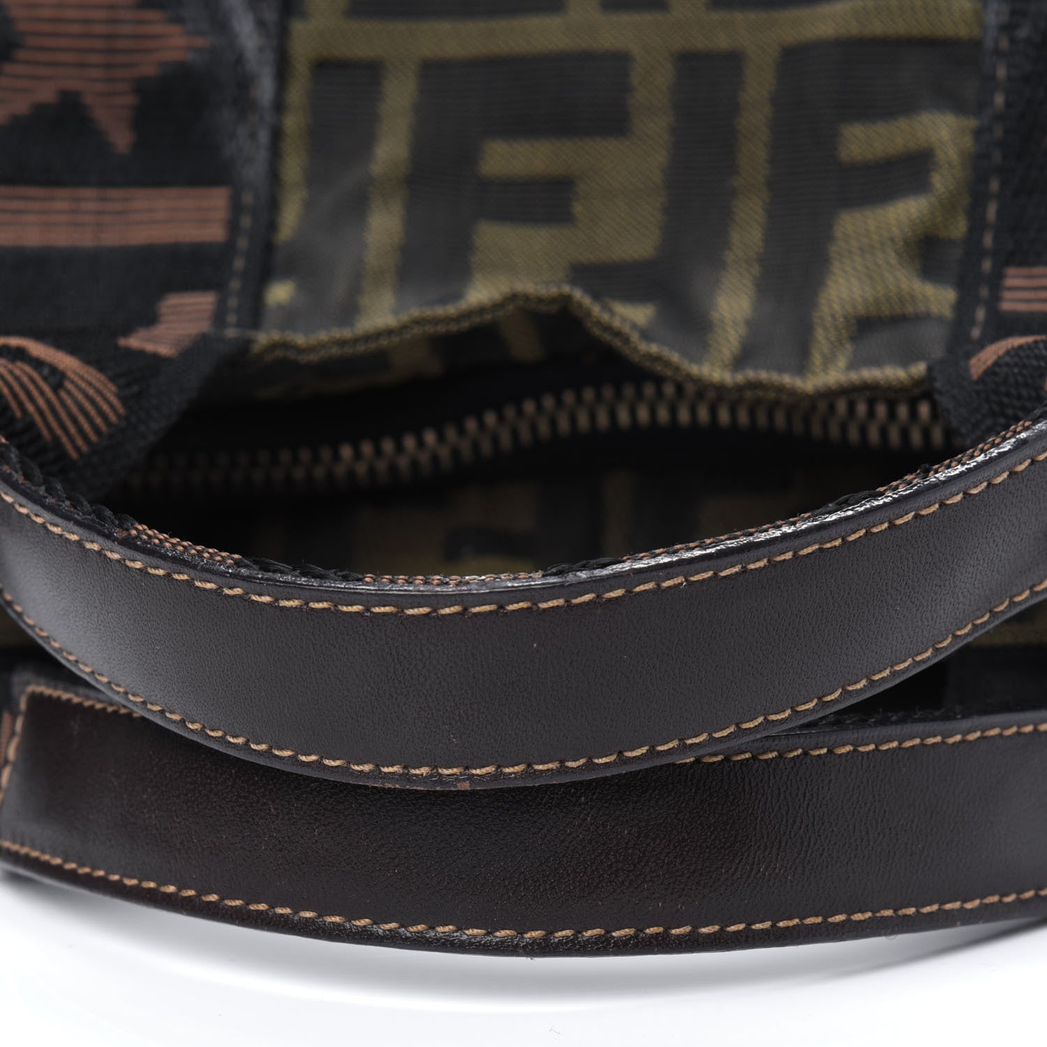Fendi Zucca 1925 Tote Tobacco 12 of 13