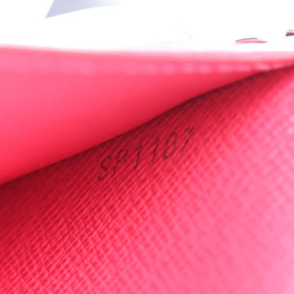 Louis Vuitton Epi Victorine Wallet Indigo Hot Pink 7 of 7