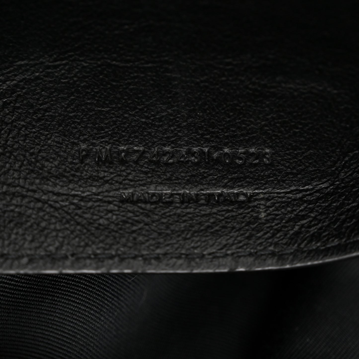 Lambskin Matelasse Monogram Large Jamie 4.3 Black