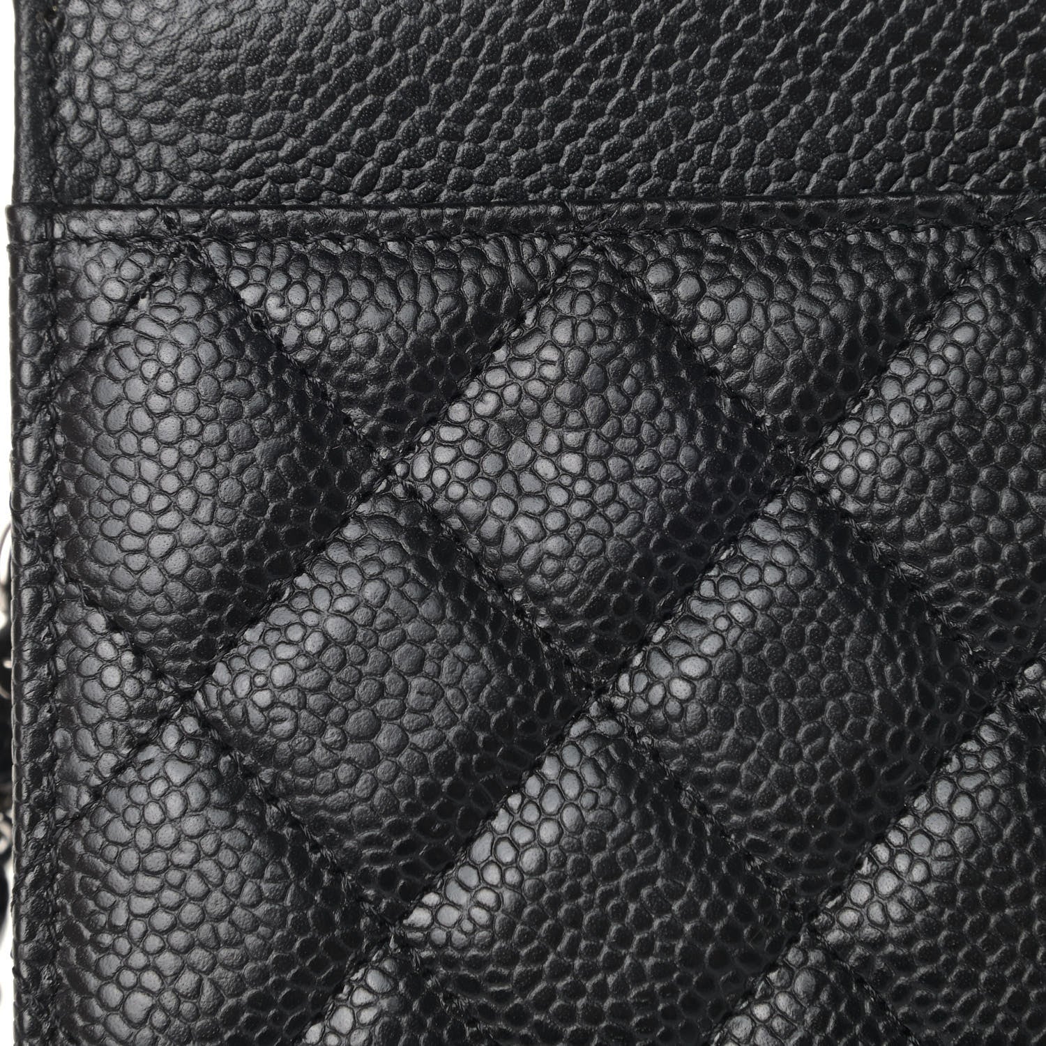 Chanel Caviar Quilted Wallet On Chain WOC Black 5 of 5