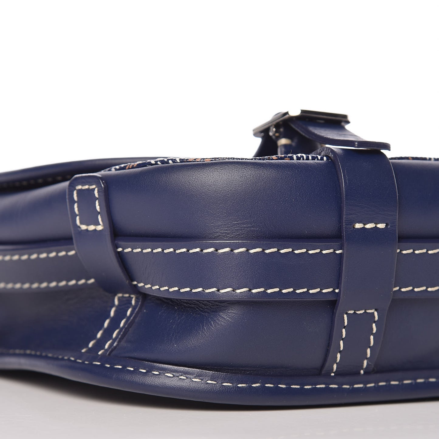 Goyardine Belvedere PM Messenger Bag Blue