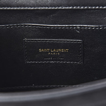 Saint Laurent Suede Medium Monogram Kate Tassel Shoulder Bag Black 7 of 15