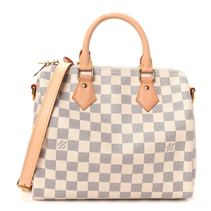 Louis Vuitton Damier Azur Speedy Bandouliere 25 1 of 9