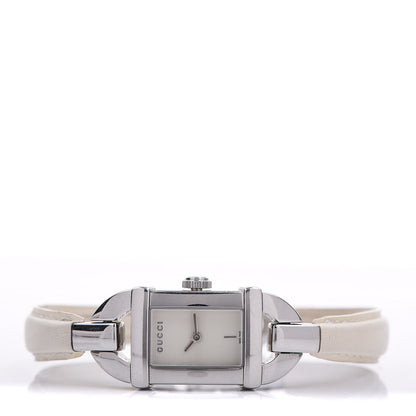 Gucci Stainless Steel Calfskin 16mm 6800L Quartz Watch 2 of 6