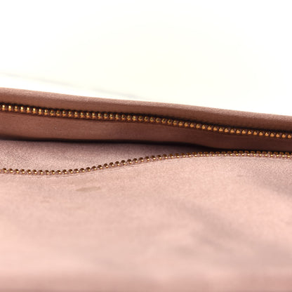 Prada Satin Zipped Clutch Nudo 14 of 16