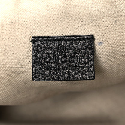 Gucci Grained Calfskin Sylvie Web Kingsnake Small Camera Bag Black Multicolor 7 of 22