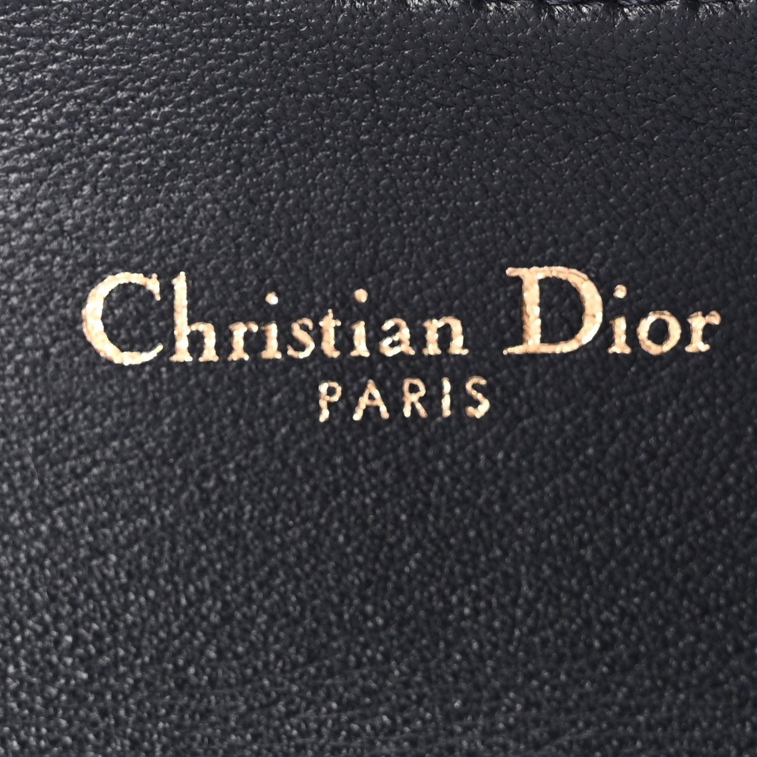 Christian Dior Oblique Saddle Card Holder Blue 6 of 8