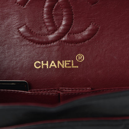 Chanel Lambskin Quilted Small Double Flap Black 8 of 12