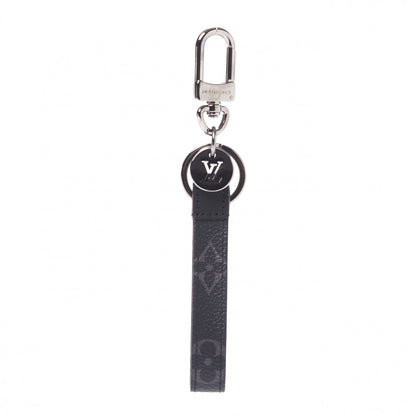 Louis Vuitton Monogram Eclipse Dragonne Bag Charm Key Holder 1 of 4