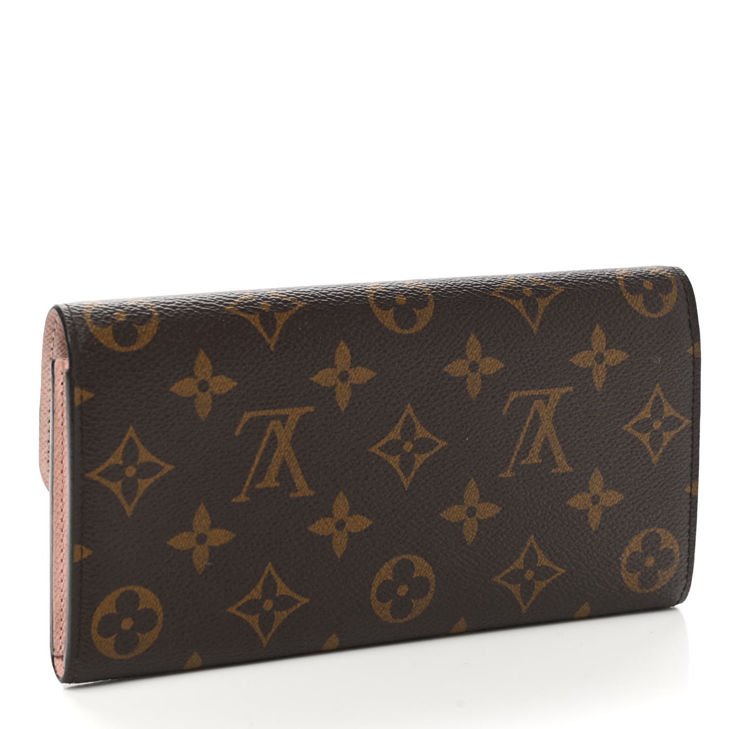Monogram Emilie Wallet Rose Ballerine