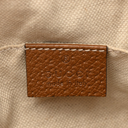 Gucci Monogram Mini Bree Messenger Bag Beige Tabacco 6 of 18