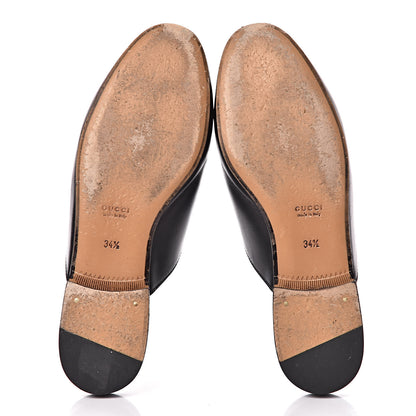 Gucci Calfskin Womens Princetown Slippers 34.5 Black 5 of 13