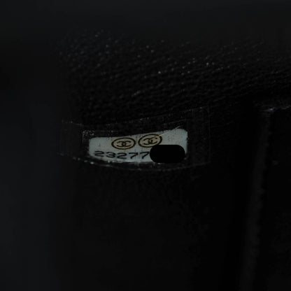 Chanel Caviar Lizard Quilted Small Coco Handle Flap Black 8 of 8