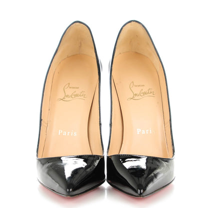 Christian Louboutin Patent Pigalle 120 Pumps 35 Black 2 of 7